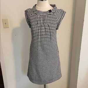 Papillon Blanc Black and White Kids Formal Dress